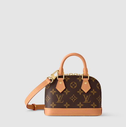 Alma Nano Monogram Canvas