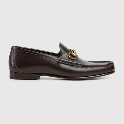 Men's moccasin GG Horsebit 1953 dark brown