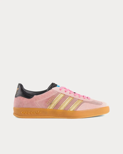 GG x Adidas Gazelle Rosa Samt