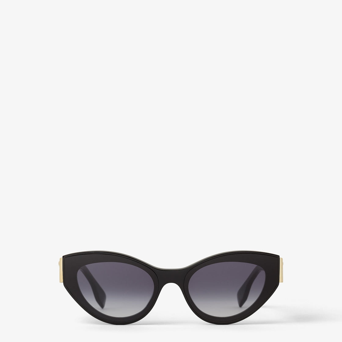 First Sonnenbrille aus schwarzem Acetat für Damen