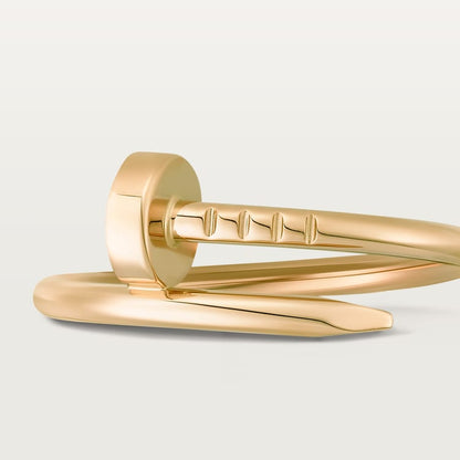 Juste un Clou ring in gold tone