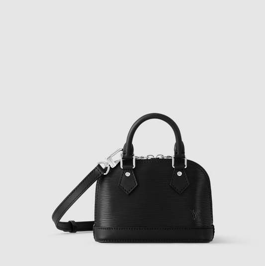Alma Nano Epi Leather Black
