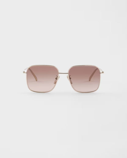 Sonnenbrille PP Eyewear Collection mit anthrazitfarbenen Gläsern