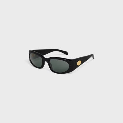 Journey Sonnenbrille aus schwarzem Acetat für Damen