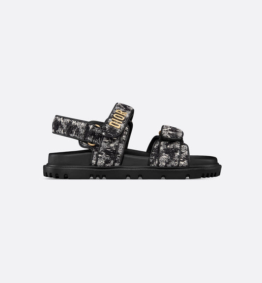 Act Sandalen Schwarz/Weiß