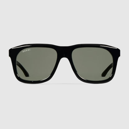 Quadratische Sonnenbrille Schwarz Herren