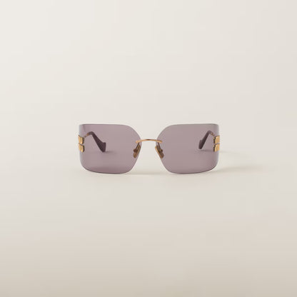 Sonnenbrille Aube mit Malvenfarbene Gläser große Ausführung