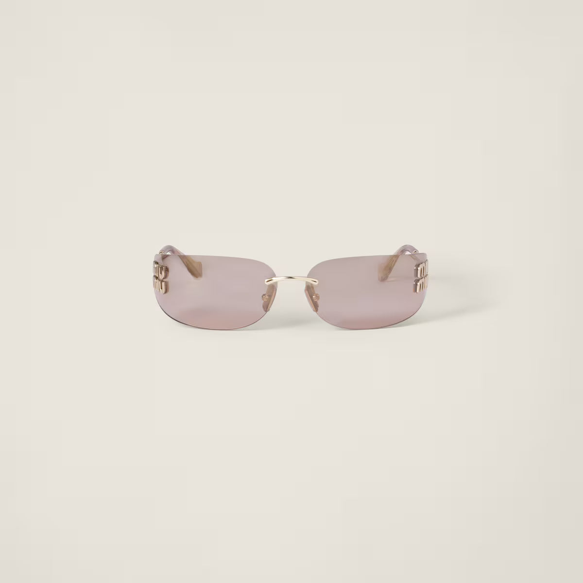 Aube Sonnenbrille Bronzefarbene Gläser