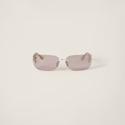 Aube Sonnenbrille Bronzefarbene Gläser