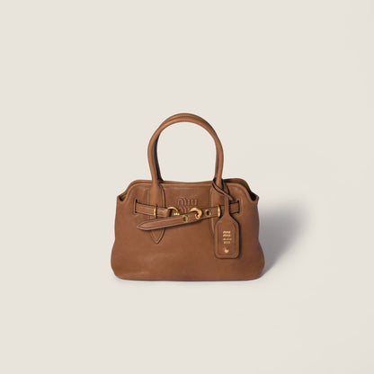 Aventure Tasche aus Nappaleder in Eiche