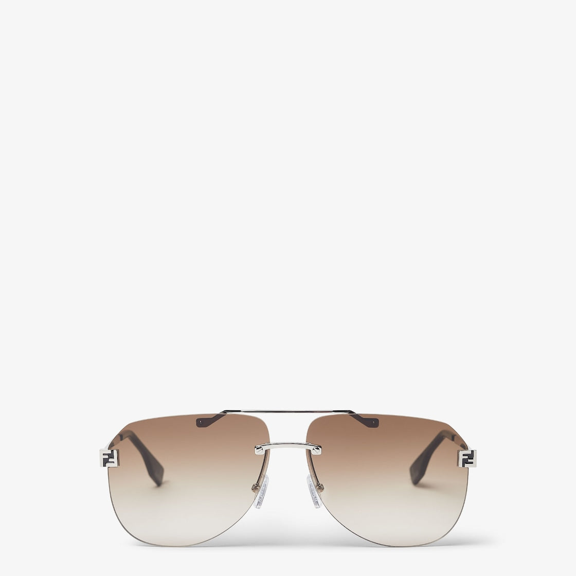 Sky Sonnenbrille aus Palladium-farbenem Metall für Herren
