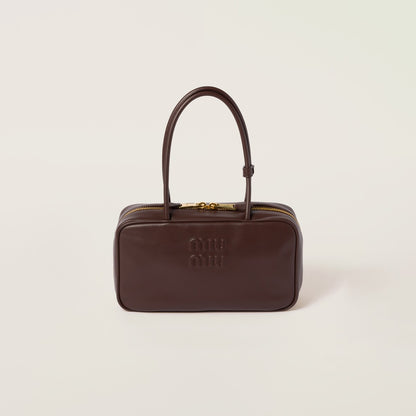 Beau Tasche mittel aus Leder in Braun