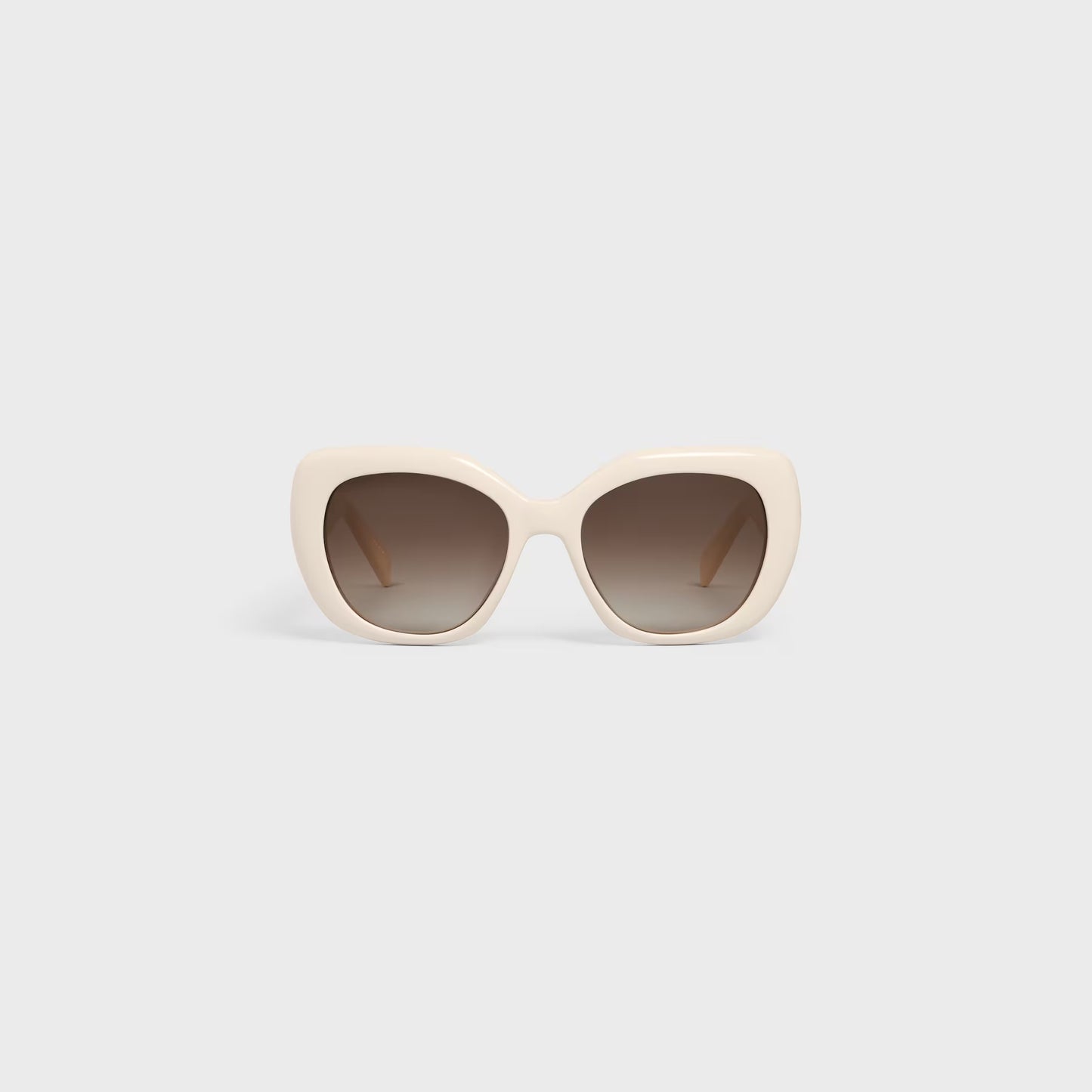 Triomphe 06 Sonnenbrille aus Acetat in Elfenbein für Damen