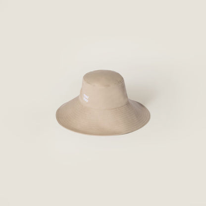 Hut aus Denim Beige/Amaranth