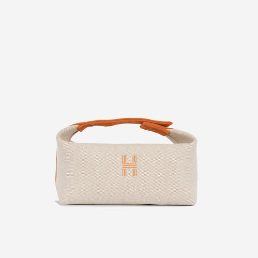 Bride-a-Brac Klein – Beige/Orange