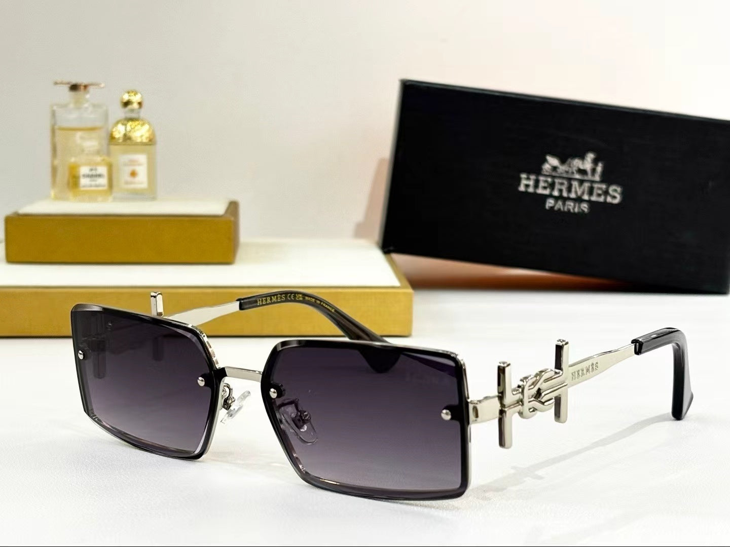 Sunglasses 9716 All Black/Silver