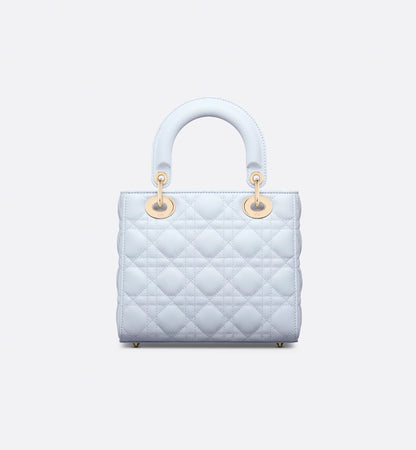 Medium Lady Dior Bag Light Blue
