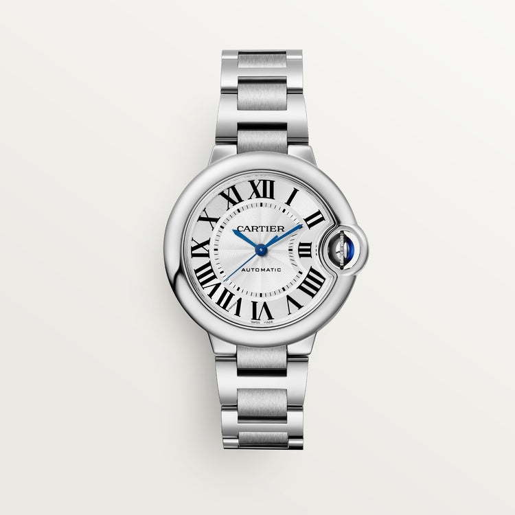 Ballon Bleu Uhr aus Silber