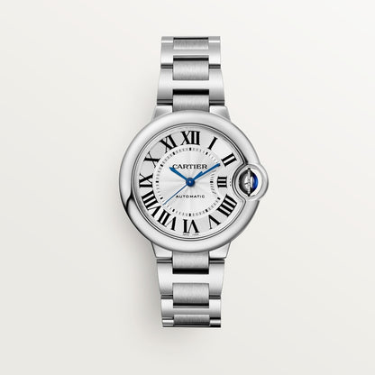 Ballon Bleu Uhr aus Silber