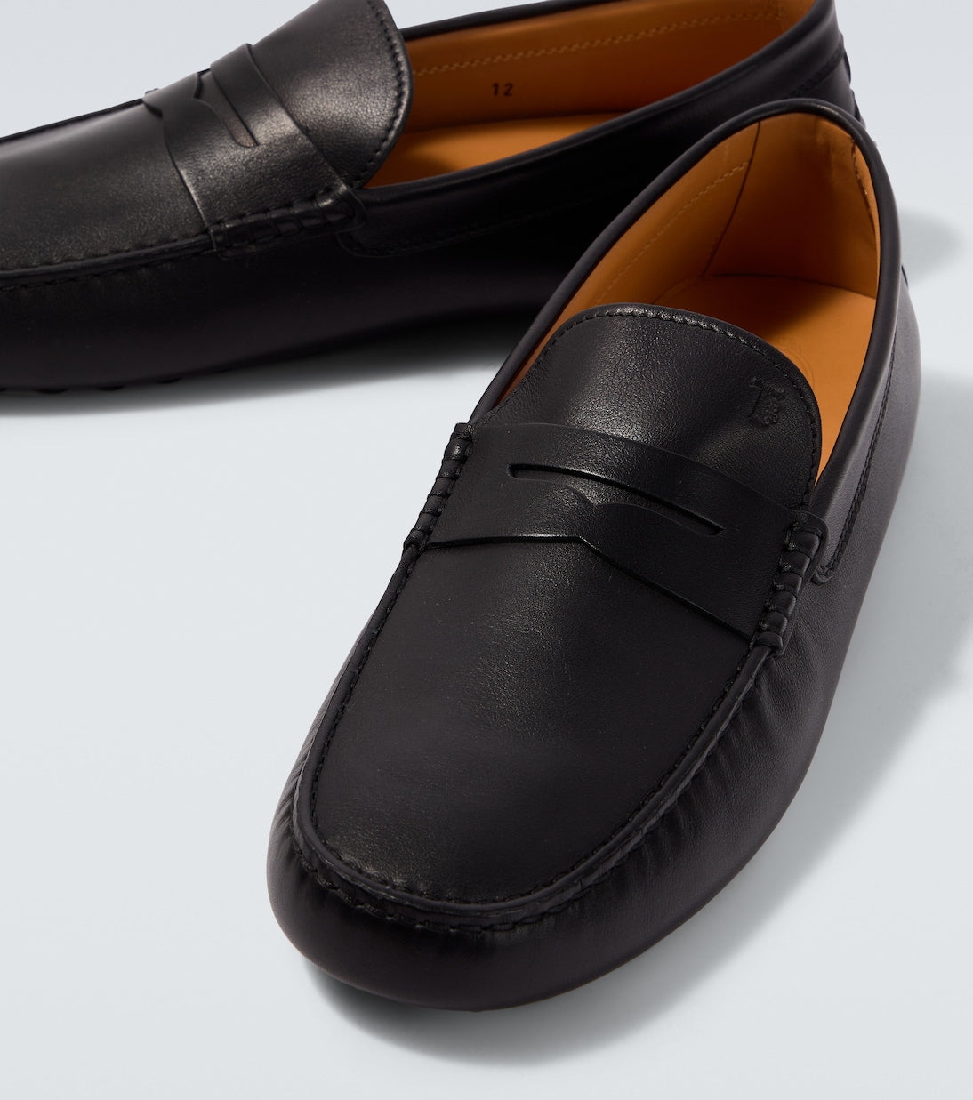 Gommino Loafer aus Leder Schwarz