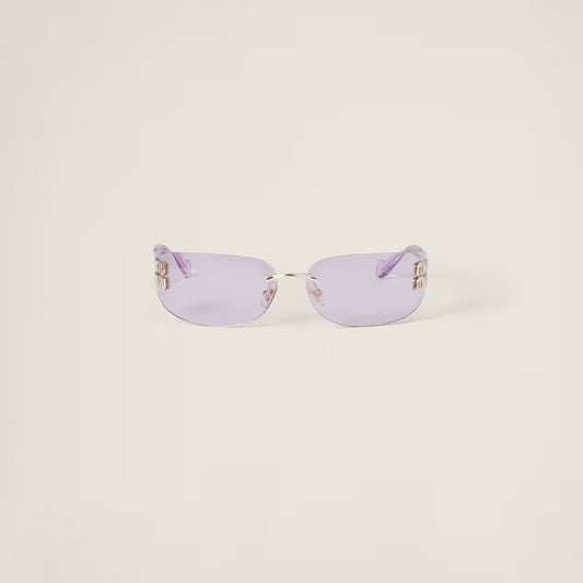 Aube Sunglasses Light Pink Lenses
