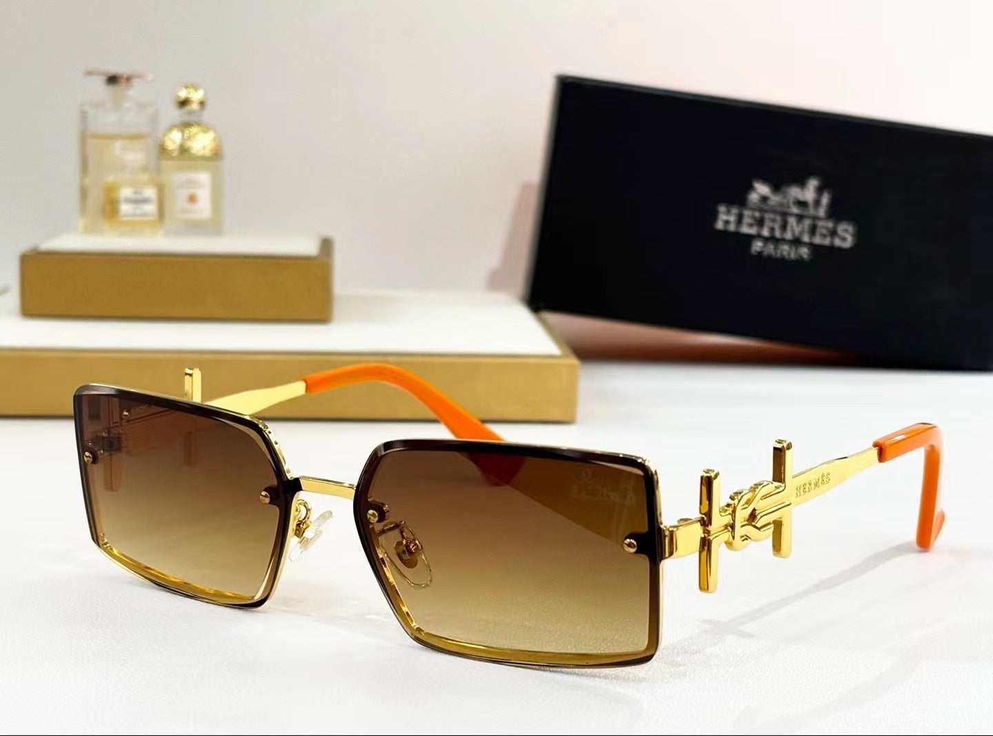 Sonnenbrille 9716 Braun