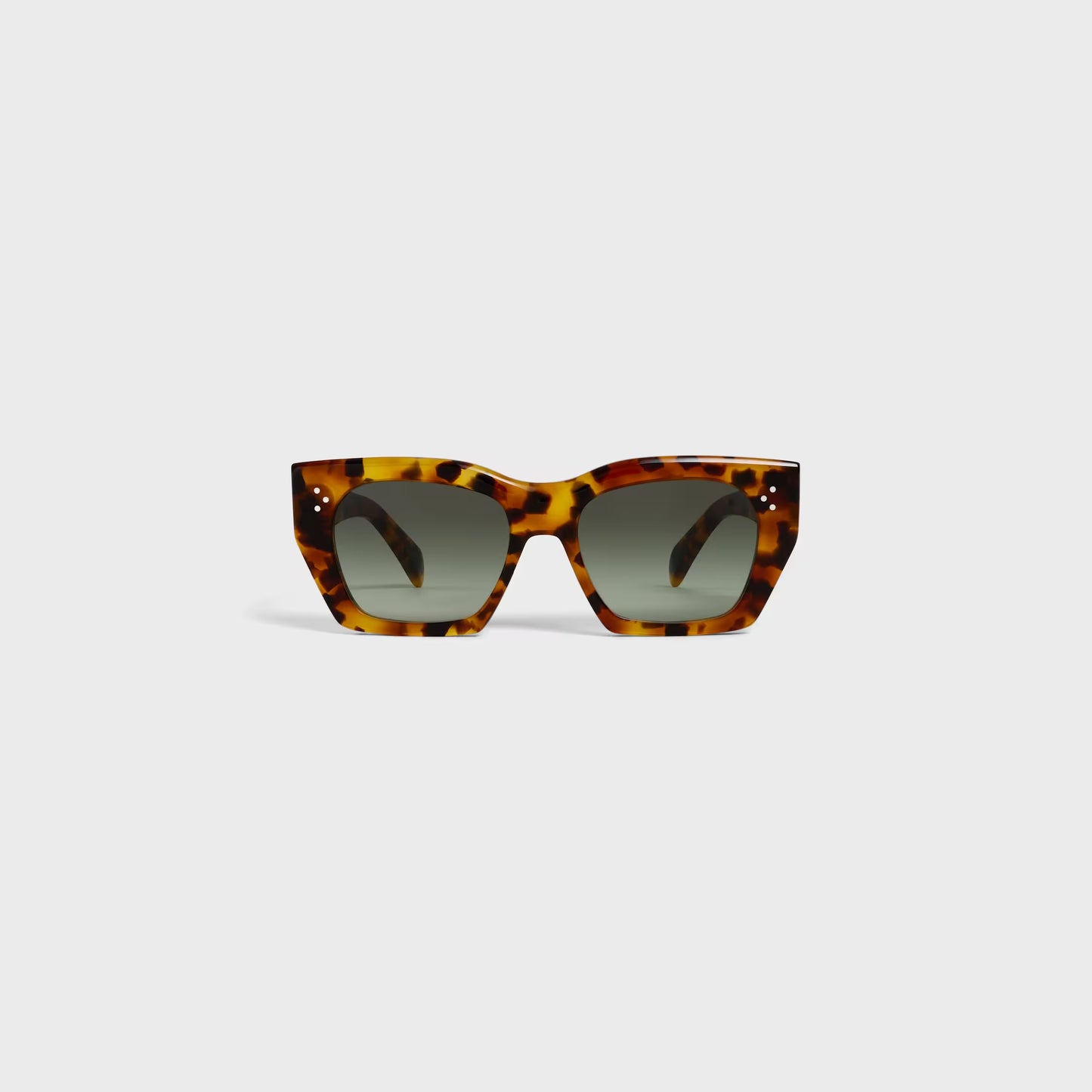 Cat-Eye S342 Sonnenbrille aus Acetat in Havanna Leopard für Damen