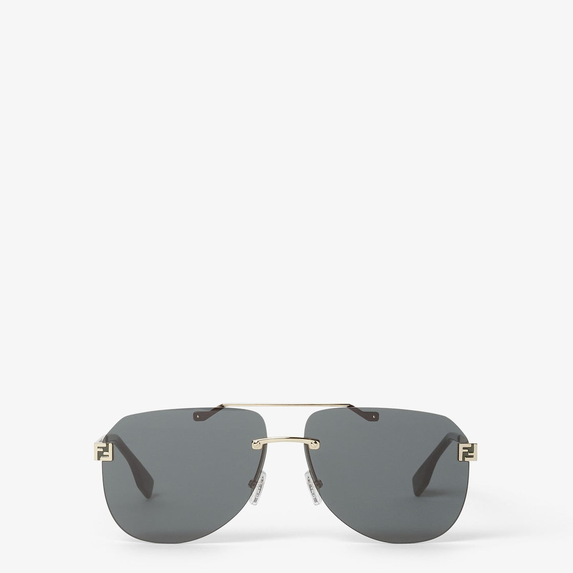 Sky Sonnenbrille aus goldfarbenem Metall für Herren