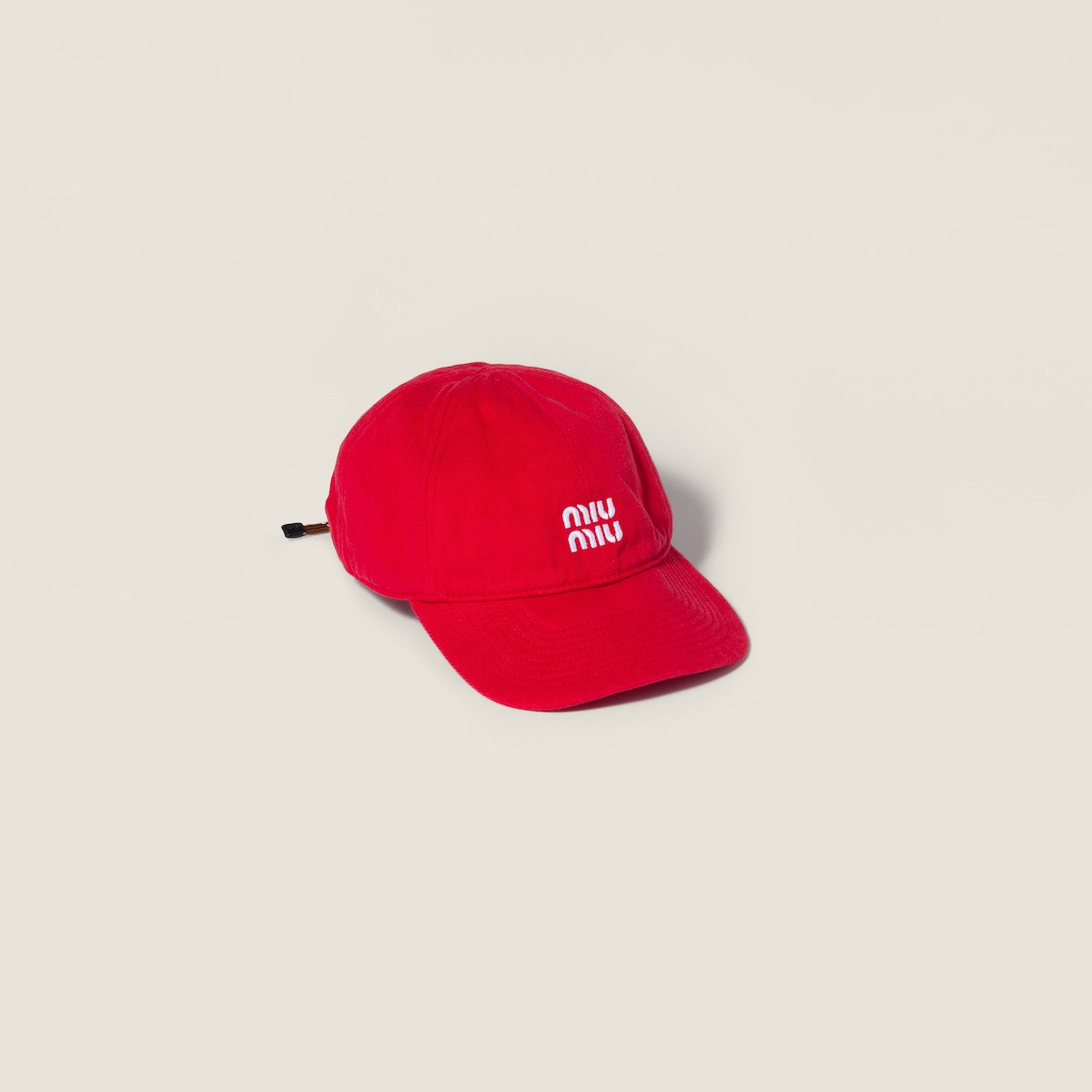 Red/Tobacco Denim Baseball Cap