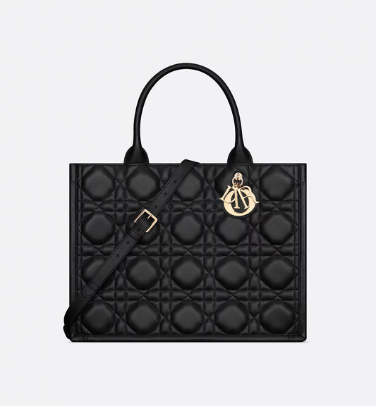 Medium Dior Book Tote Black
