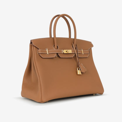 Birkin 35 – Gold Togo