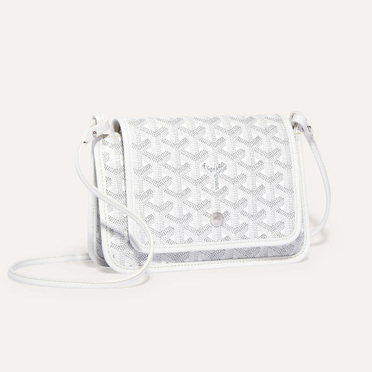 Plumet pouch-wallet White