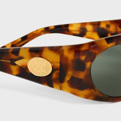 Journey Sonnenbrille aus schwarzem Acetat für Damen