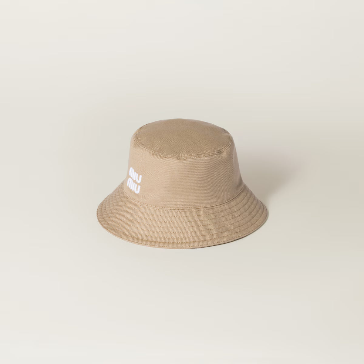 Drill Khaki/White Bucket Hat
