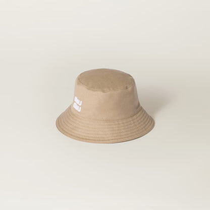 Drill Khaki/White Bucket Hat