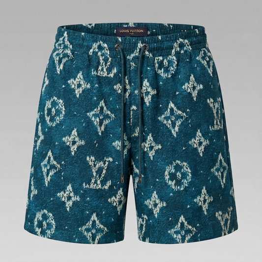 Badehose Sea Spray Monogram Blau/Teal