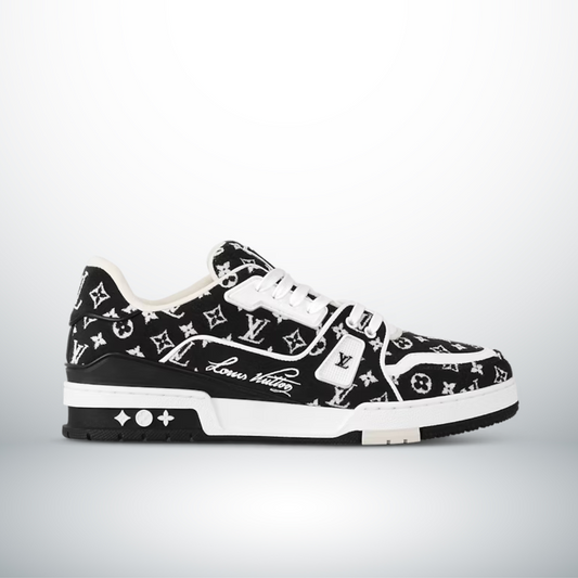 SCARPA DA ALLENAMENTO MONOGRAMMA NERA