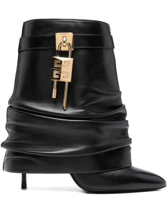 Shark-Lock boots 95 mm in black