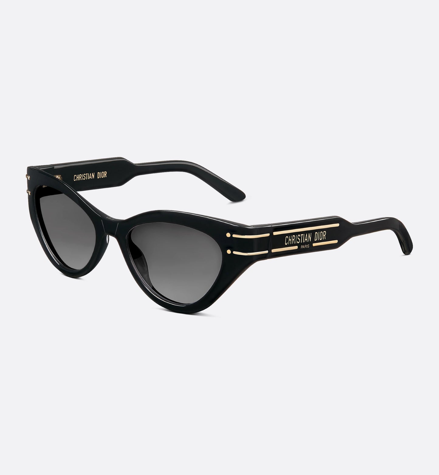 Signature B7I Schmetterlings-Sonnenbrille Schwarz Damen