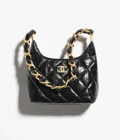 Small Hobo Bag Black