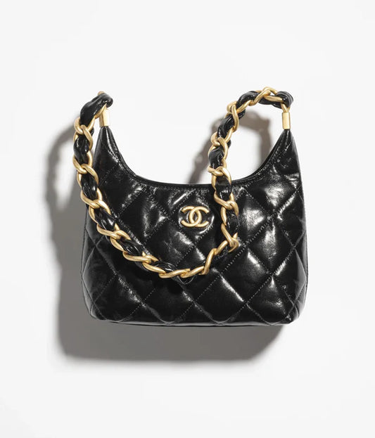 Small Hobo Bag Black
