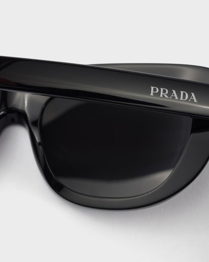 Sonnenbrille PP Symbole mit schieferfarbenen Gläsern und Dreieckslogo