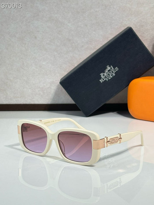 Sonnenbrille 9705 Weiß/Gold