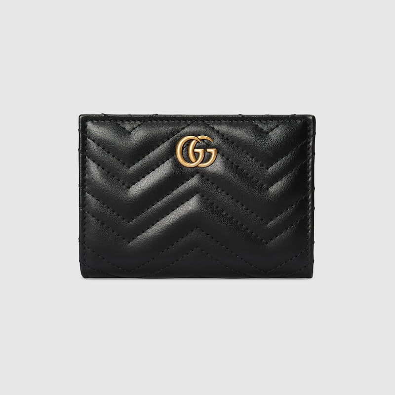 Geldbörse GG Marmont Schwarz