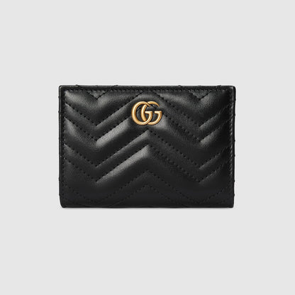 Geldbörse GG Marmont Schwarz