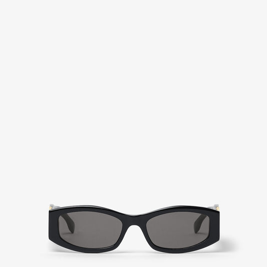 Forever sunglasses in black acetate for women