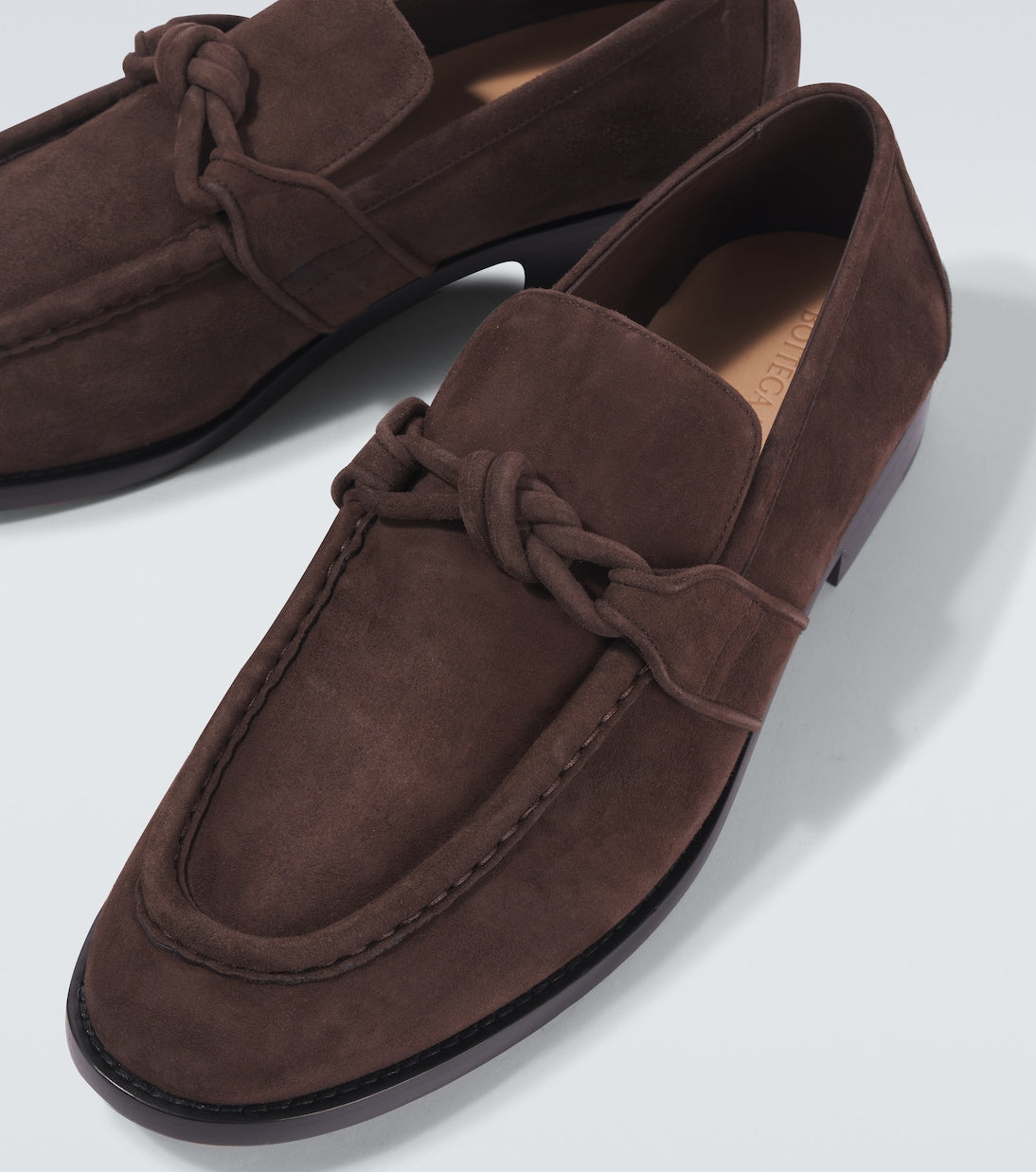 Astaire Knot Loafer aus Suede Braun