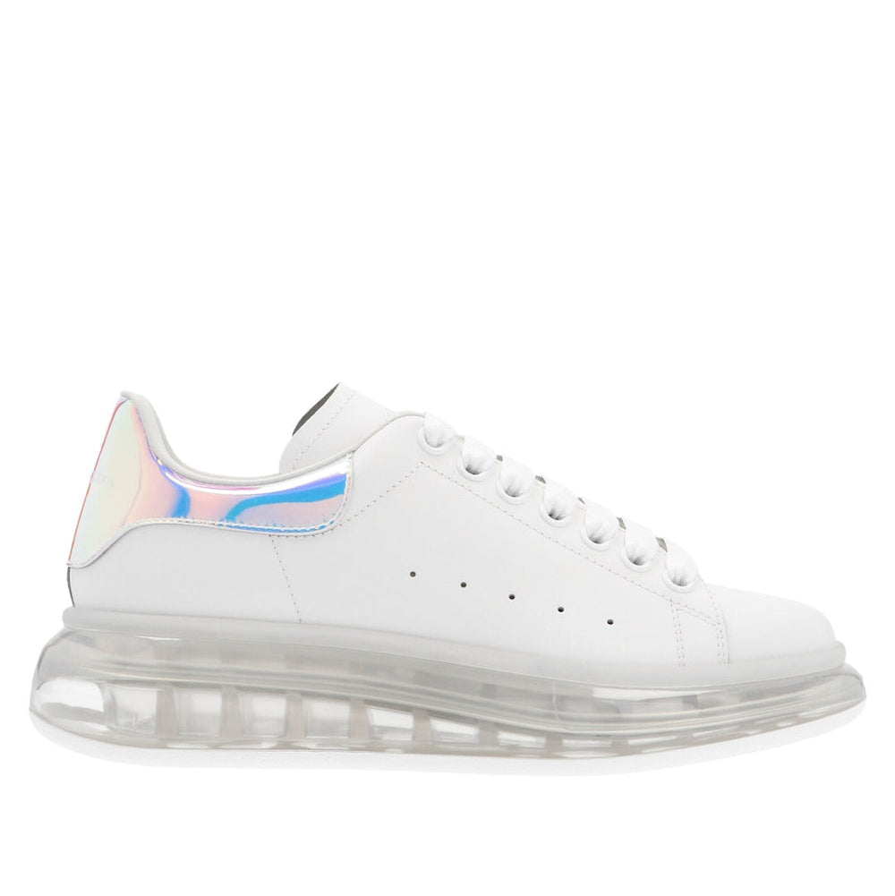 Oversized in White Gum Holographique
