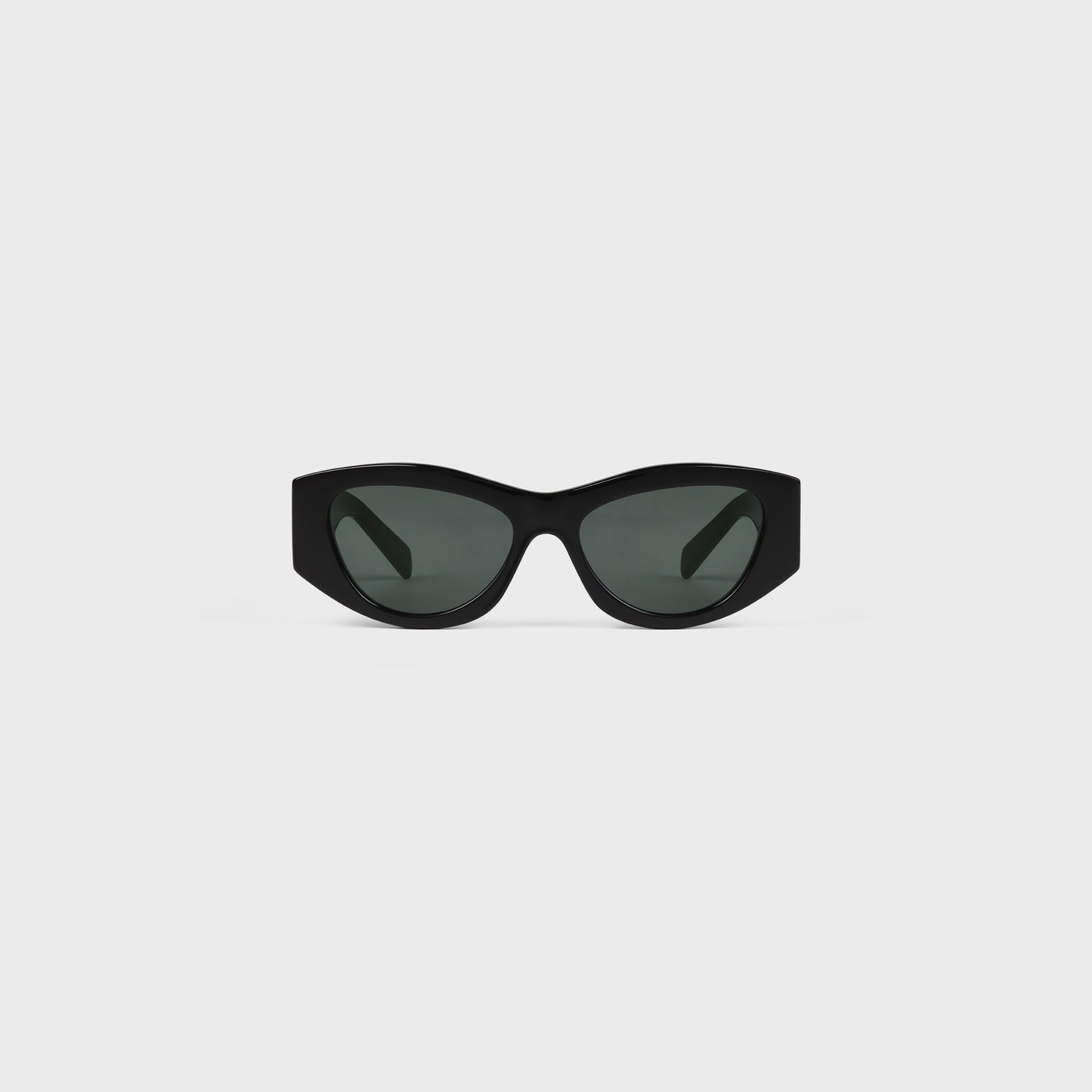 Triomphe 15 Sonnenbrille aus schwarzem Acetat für Damen