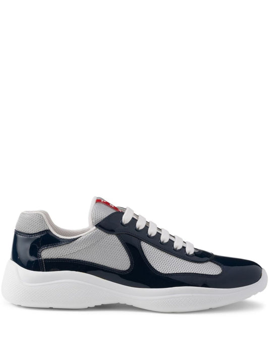 Sneakers with America's Cup inserts